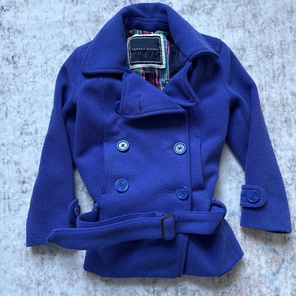 Kids Purple Button Up Jacket